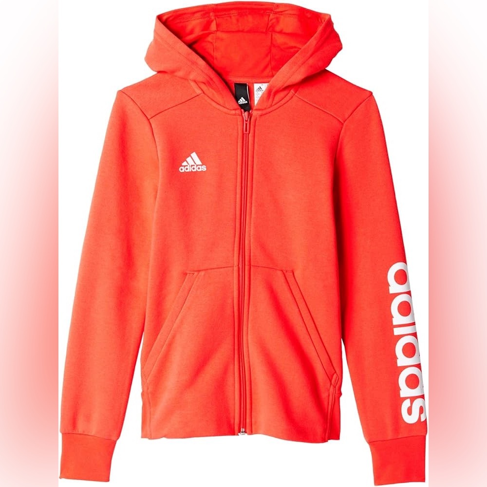 🔥🔥Adidas Filles Sweat à capuche d'entraînement Youth Essentials 3-Stripes